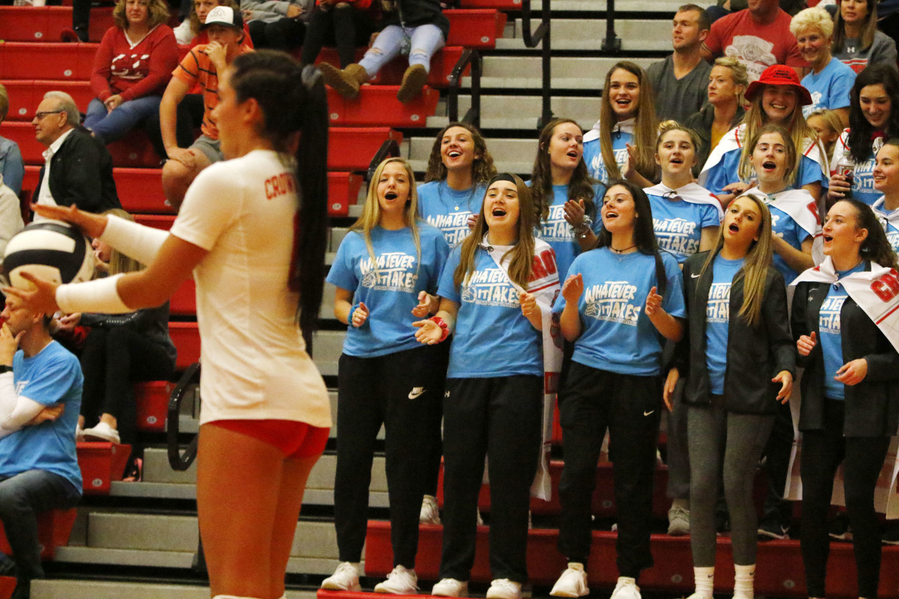 Gallery: 4A volleyball sectional final: Crown Point vs. Valparaiso
